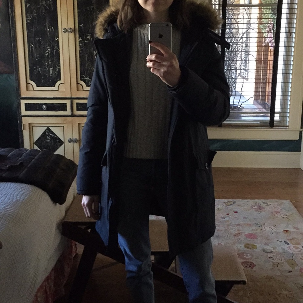 Woolrich puffer coat